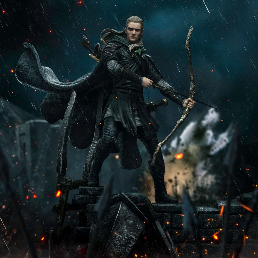 Legolas Unleashed Iron Studios soška 29 cm