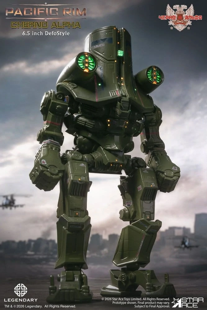 Pacific Rim Cherno Alpha DefoStyle Figure DX 16,5 cm (Deluxe Version)