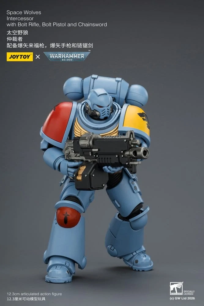 Warhammer 40,000 – Space Wolves Intercessor 12 cm