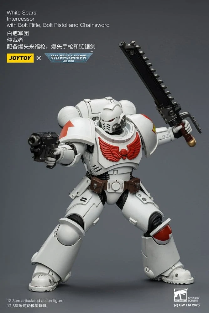 Warhammer 40,000 – White Scars Intercessor 12 cm