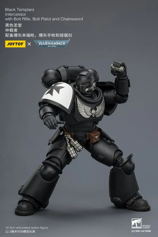 Warhammer 40,000 – Black Templars Intercessor 12 cm