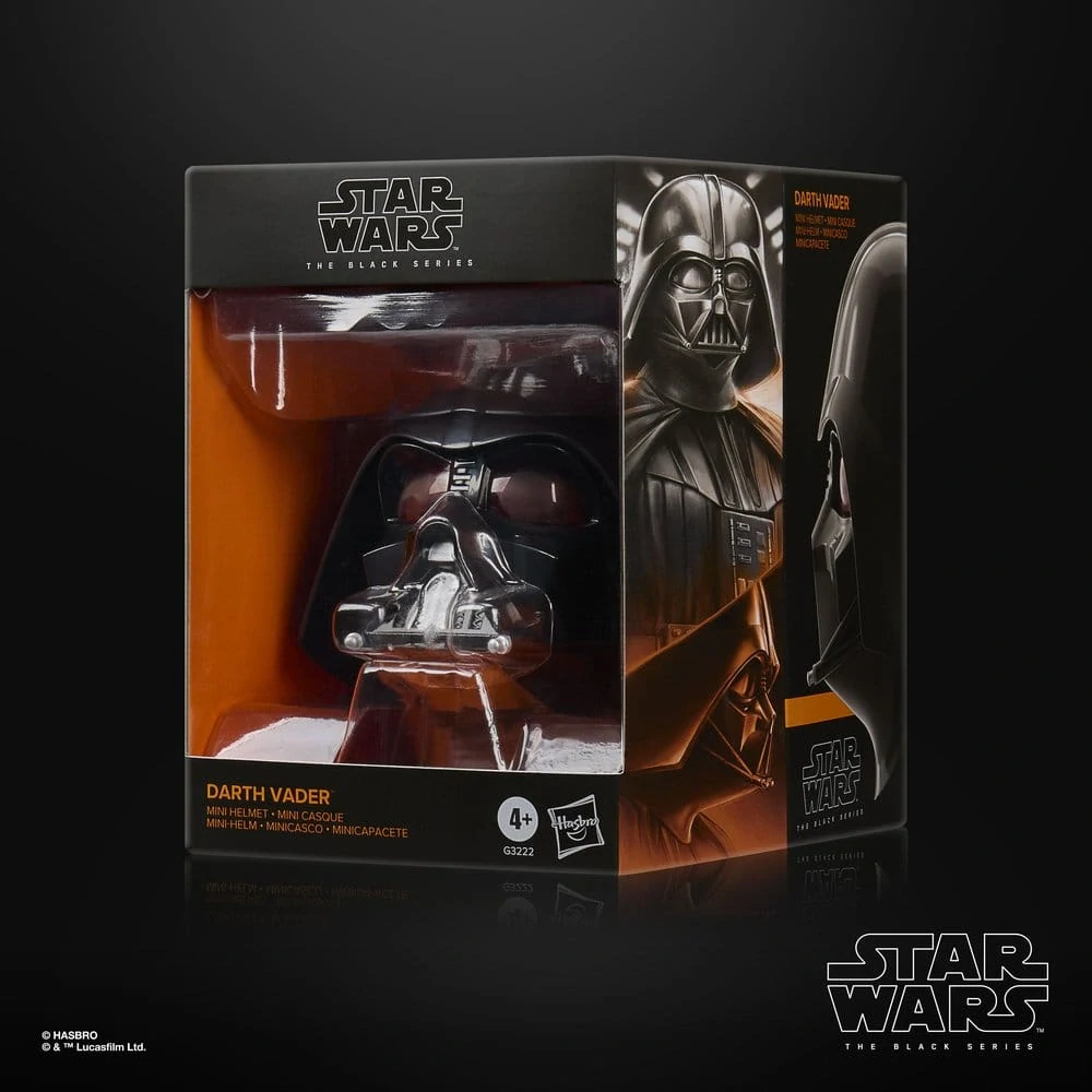 Star Wars The Black Series – Mini helma Darth Vader 15 cm