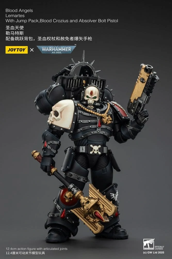 Warhammer 40,000 – Blood Angels Lemartes 12 cm