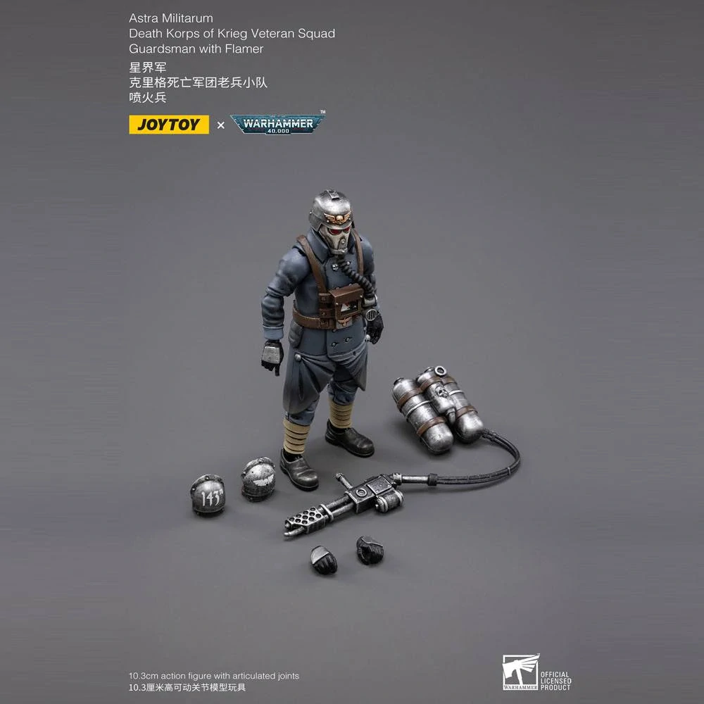 Warhammer 40,000 – Death Korps of Krieg Guardsman s plamenometem 10 cm
