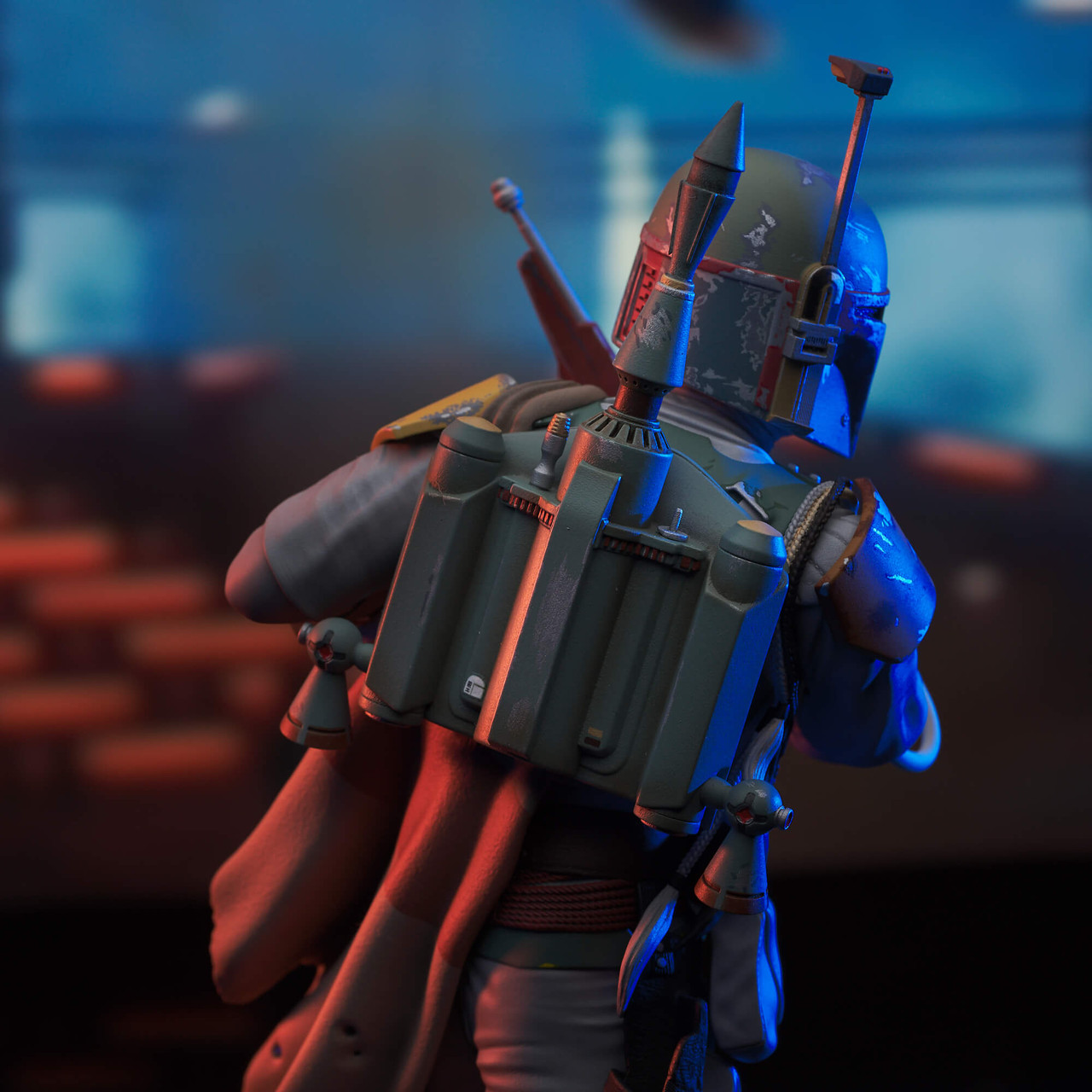 Star Wars Socha – Boba Fett (The Empire Strikes Back Premier Collection), 1/7, 28 cm