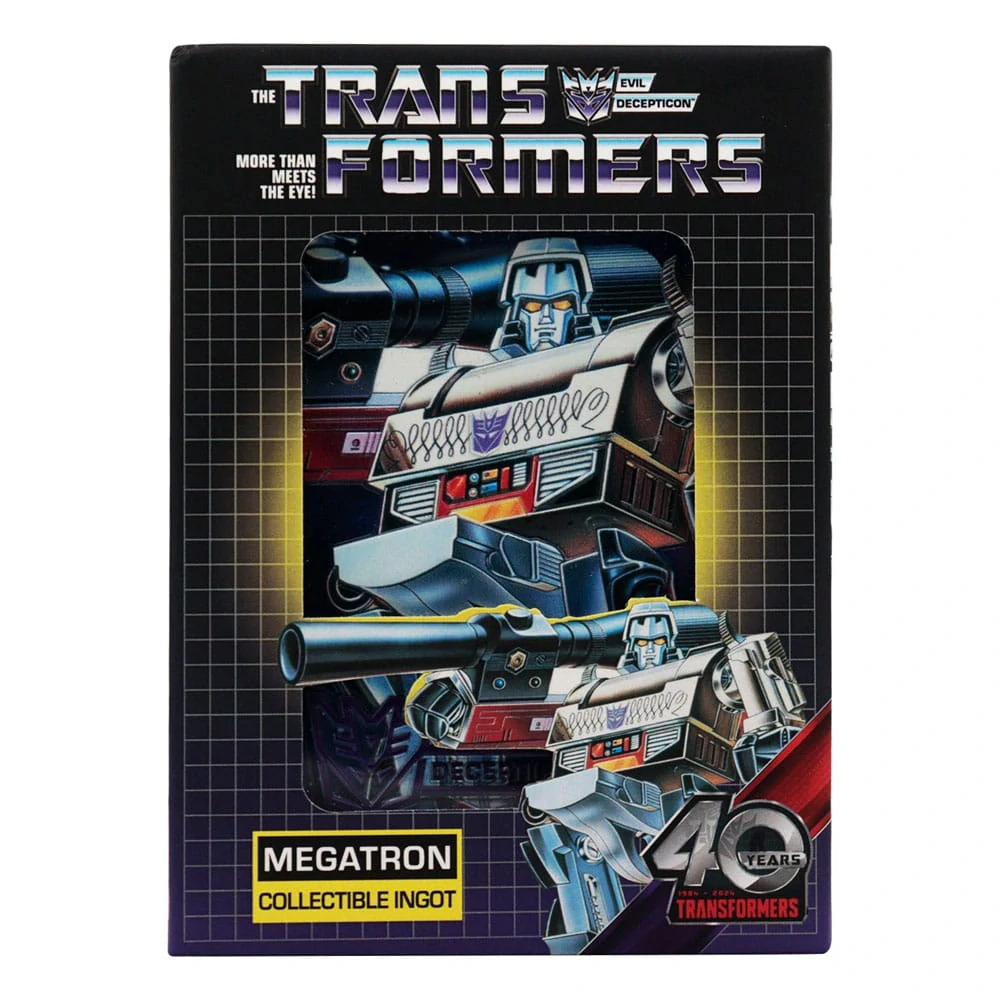 Transfomers sběratelská plaketa Megatron