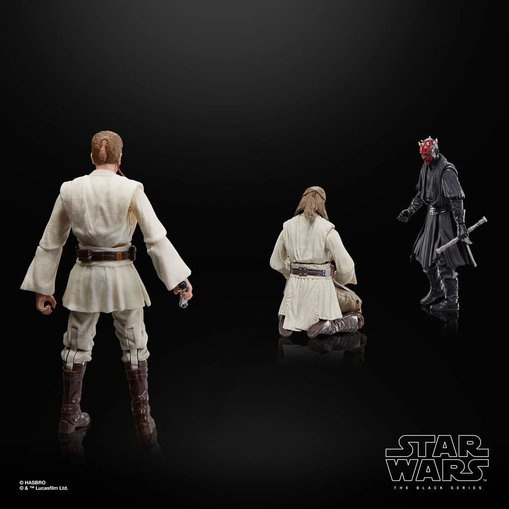 Hasbro Star Wars Episode I Black Series Akční Figurka 3-Pack Qui-Gon Jinn