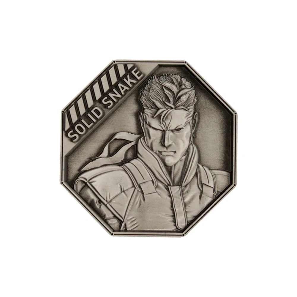 Sběratelská mince Metal Gear Solid Solid Snake limitovaná edice