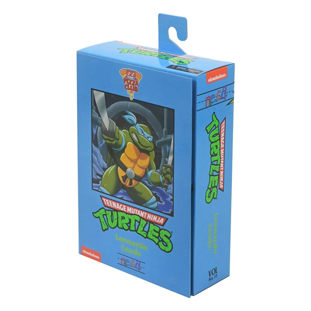 Želvy Ninja - sběratelská figurka Ultimate Leonardo (Cartoon VHS) 18 cm