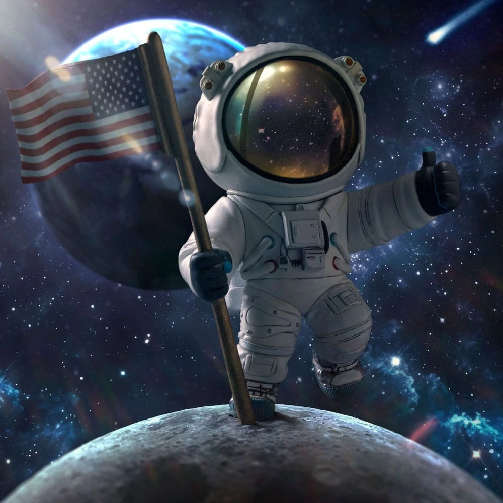Figurka Nasa Mini Co. - Apollo 11 Astronaut 23 cm