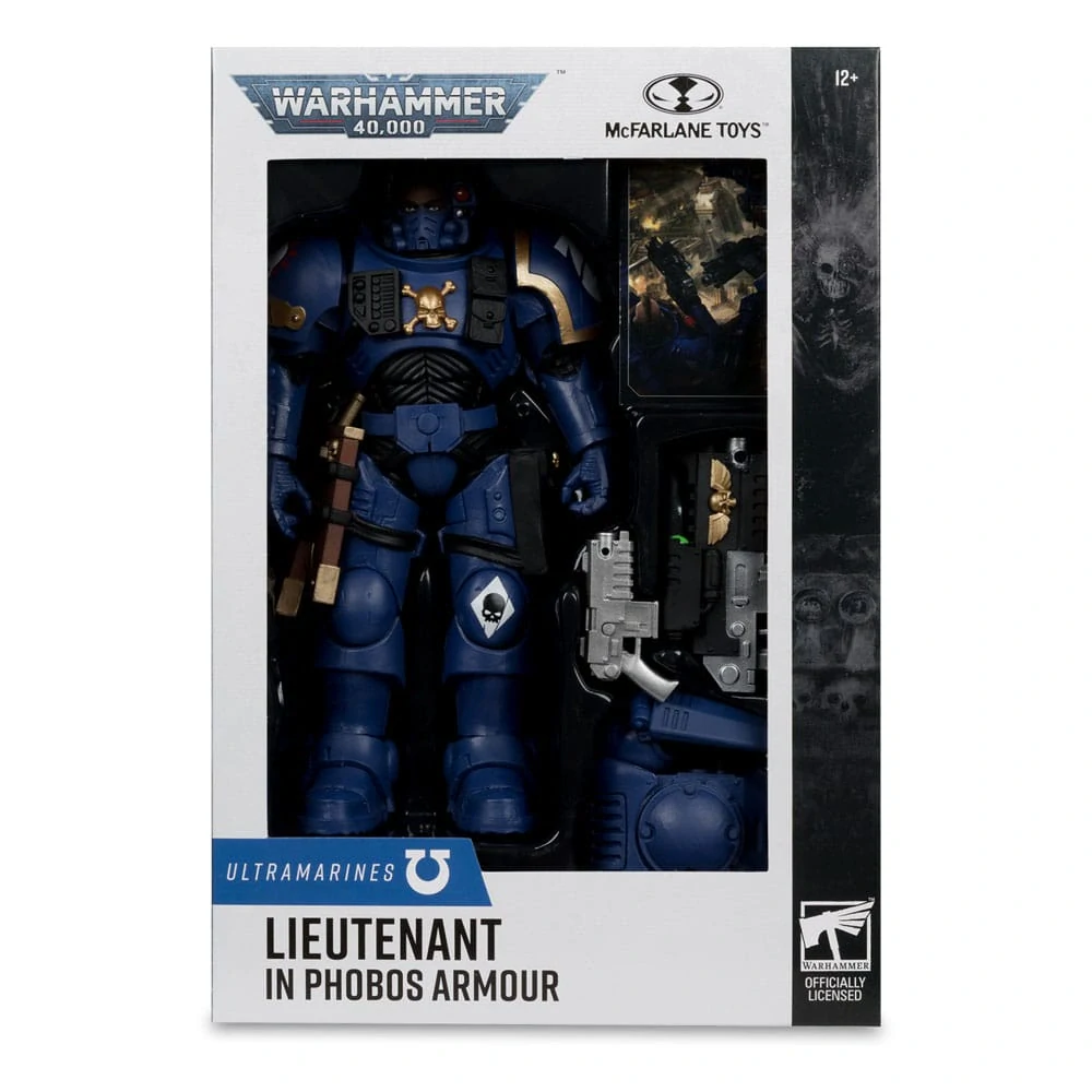 Figurka Warhammer 40k Lieutenant in Phobos Armour (Ultramarines) 18cm