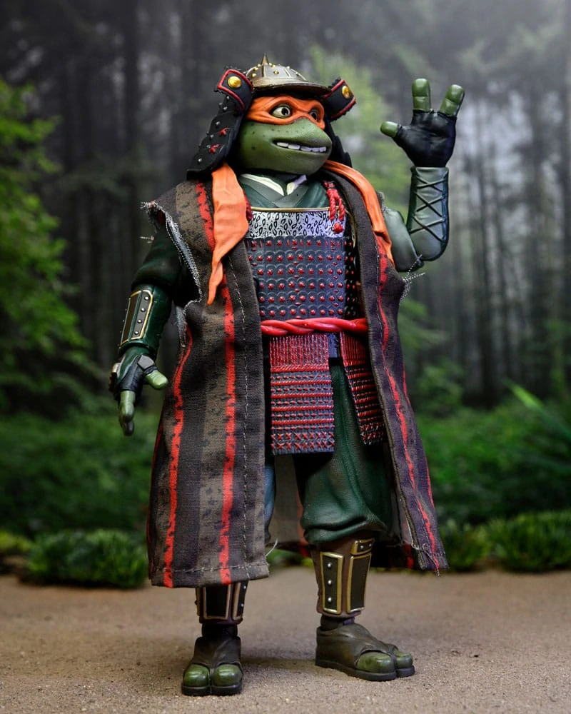 Želvy Ninja - sběratelské figurky Leonardo & Michelangelo (Teenage Mutant Ninja Turtles III) 18 cm
