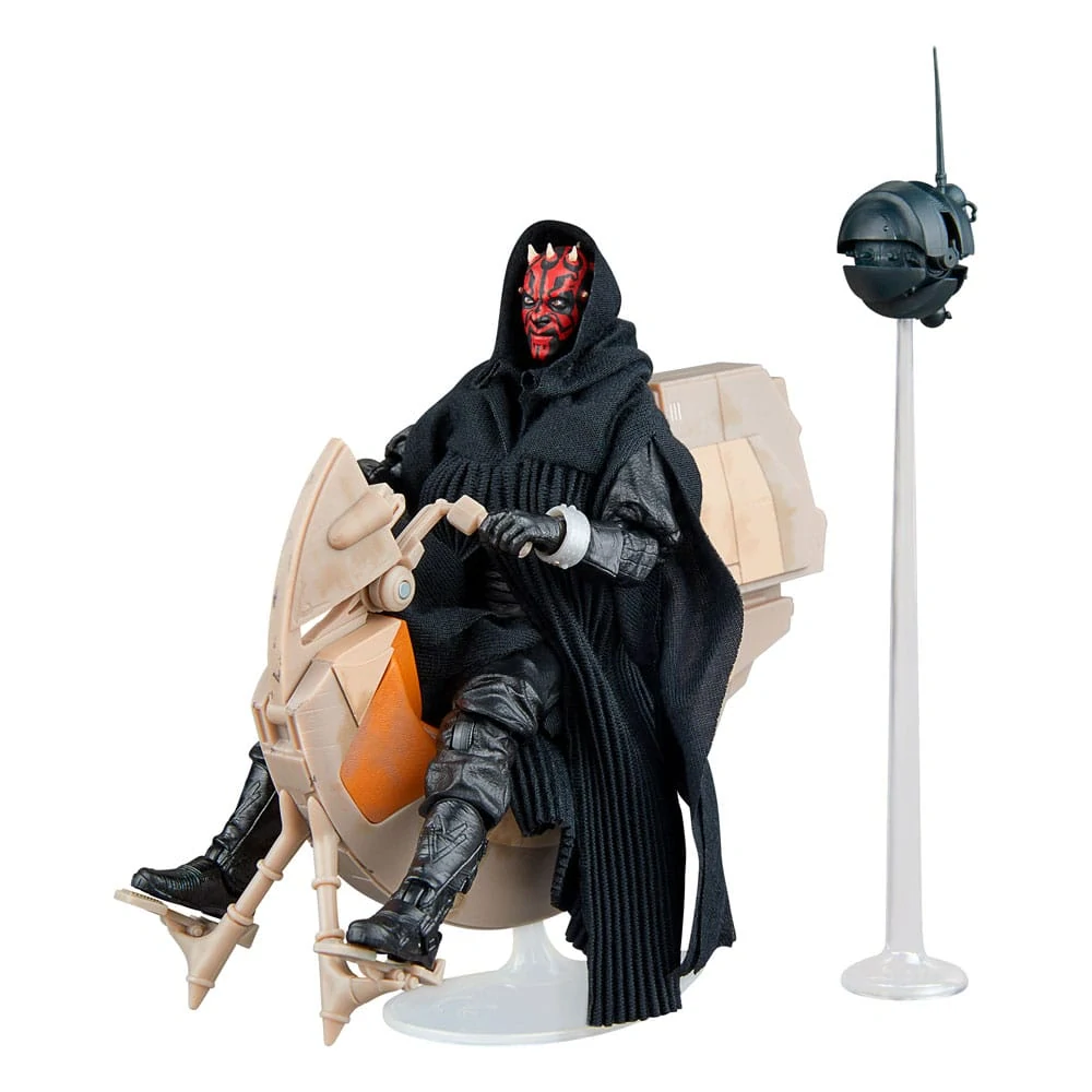 Star Wars Episode I – Black Series Darth Maul & Sith Speeder (25th Anniversary)