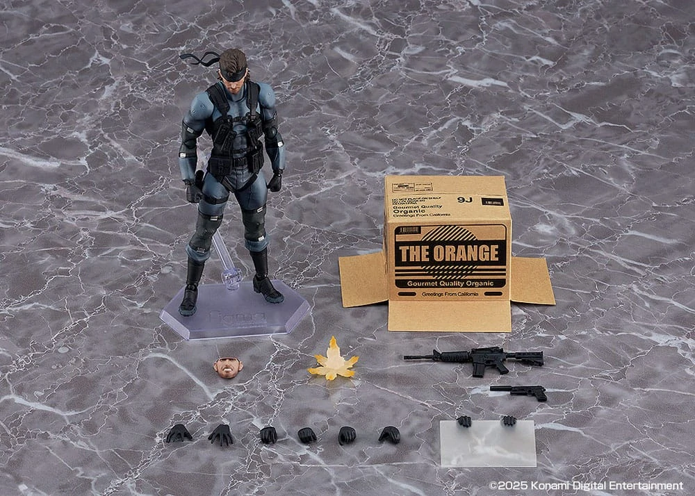 Metal Gear Solid 2: Sons of Liberty – Figma Solid Snake 16 cm
