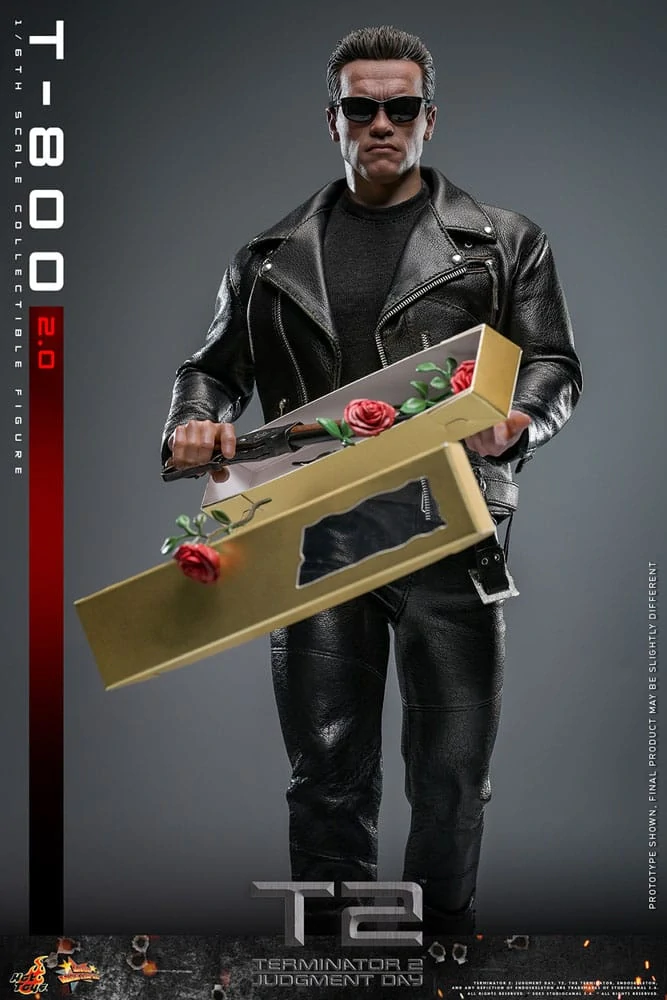 Terminator 2 – Movie Masterpiece T-800 2.0 (1/6) 32 cm -ROZBALENO