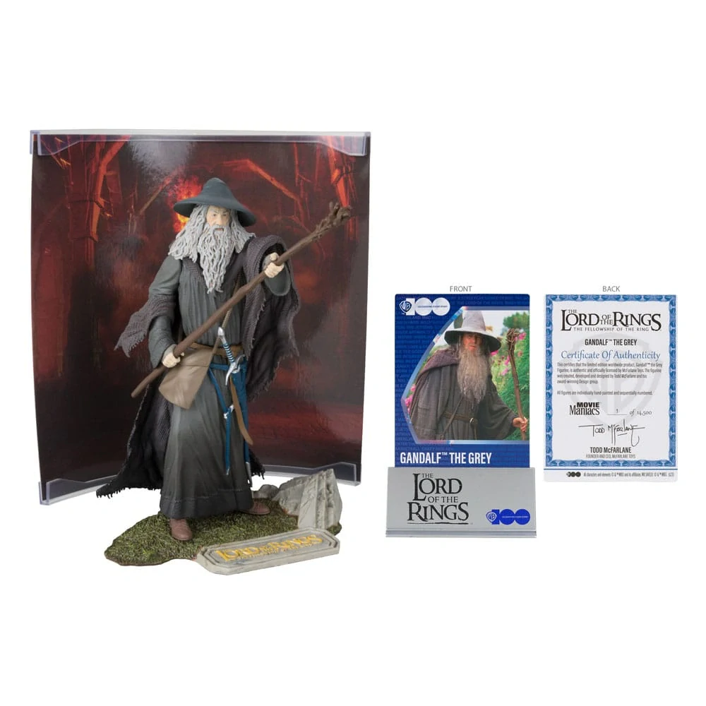 The Lord of the Rings – Gandalf Movie Maniacs Figurine 18 cm