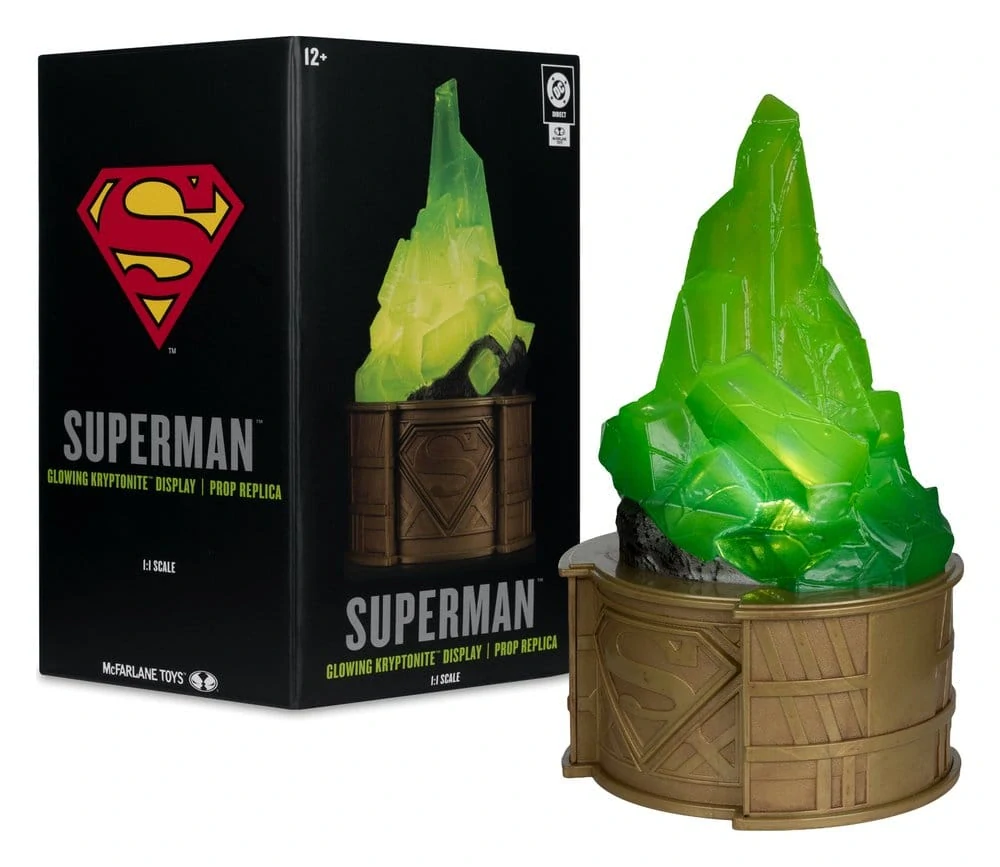 Superman Kryptonite replika Gold Label 18 cm