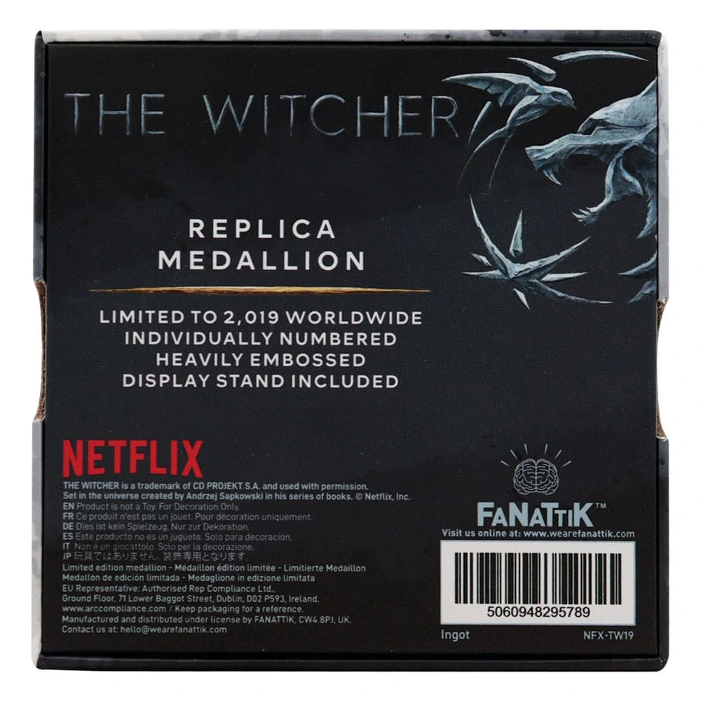 The Witcher – Geraltův medailon 1:1