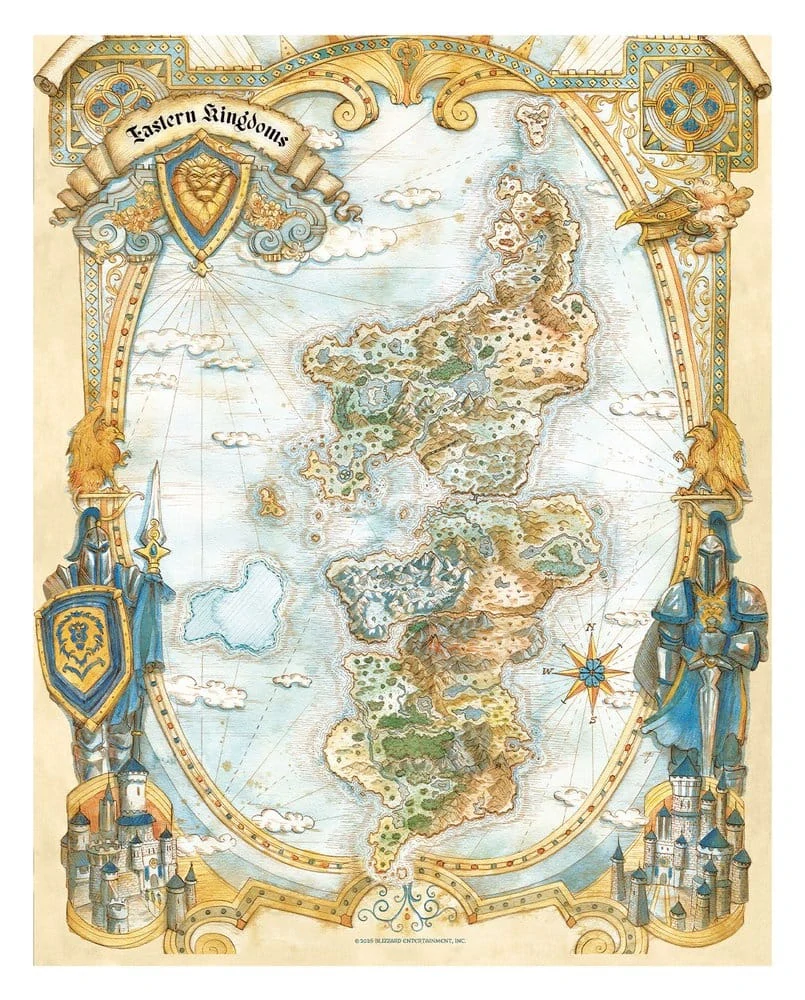 World of Warcraft – Limitovaná sada litografií 36 × 28 cm