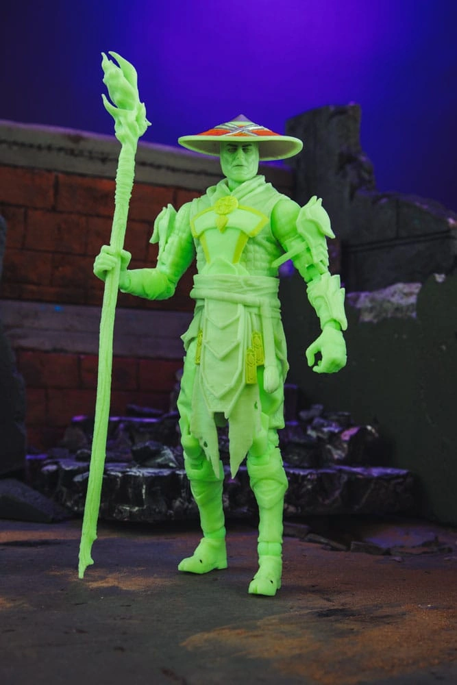 Mortal Kombat – Raiden Glow in the Dark Gold Label 18 cm