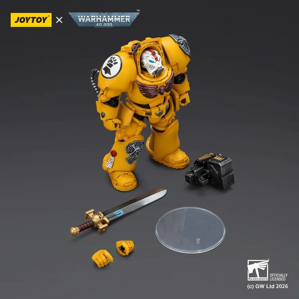 Warhammer 40,000 – Imperial Fists Terminator  14 cm