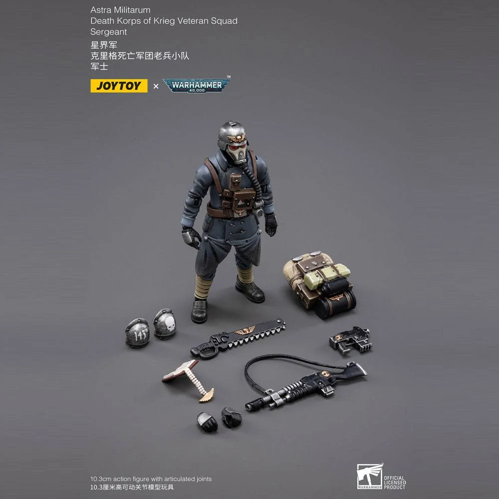 Warhammer 40,000 – Death Korps of Krieg Sergeant 10 cm