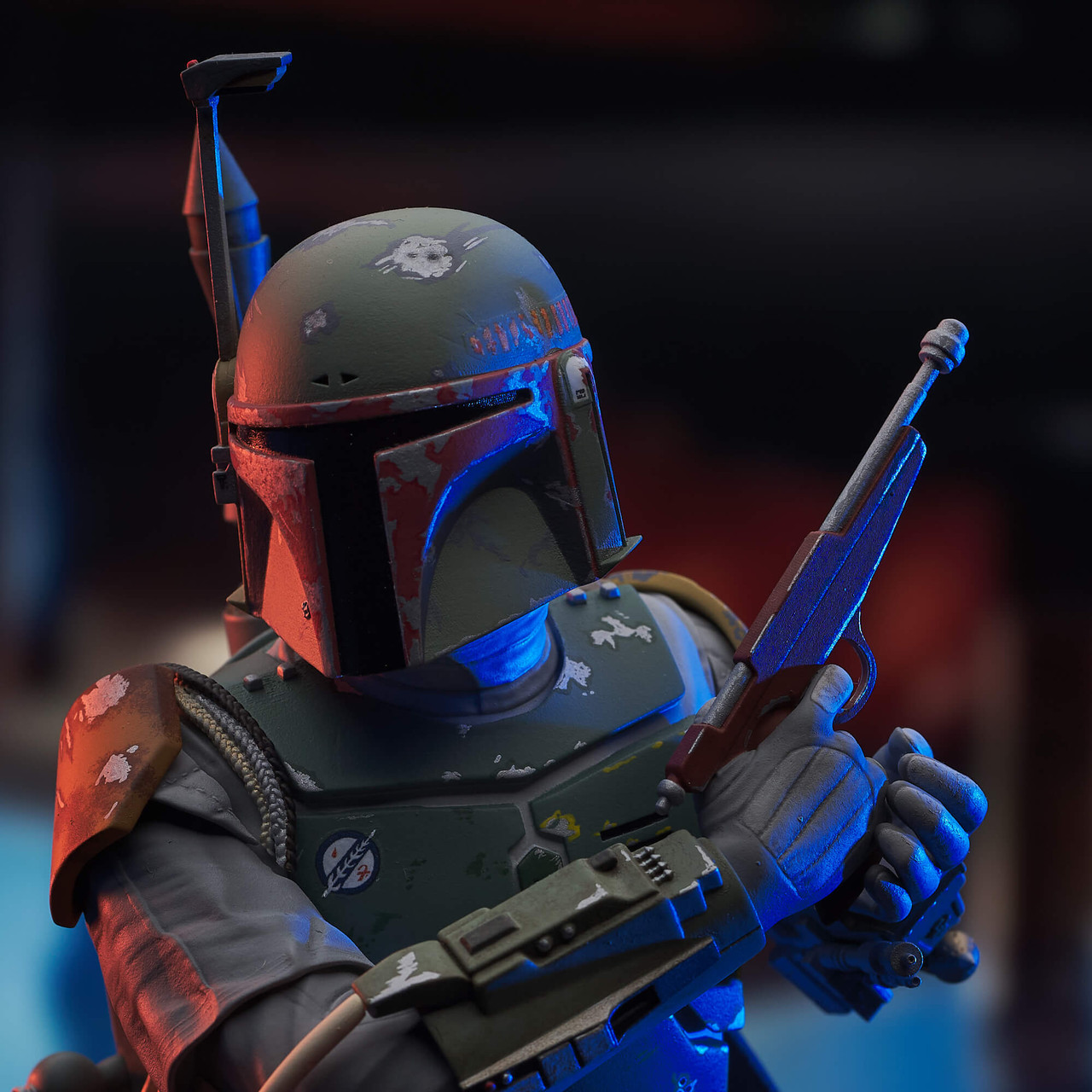 Star Wars Socha – Boba Fett (The Empire Strikes Back Premier Collection), 1/7, 28 cm