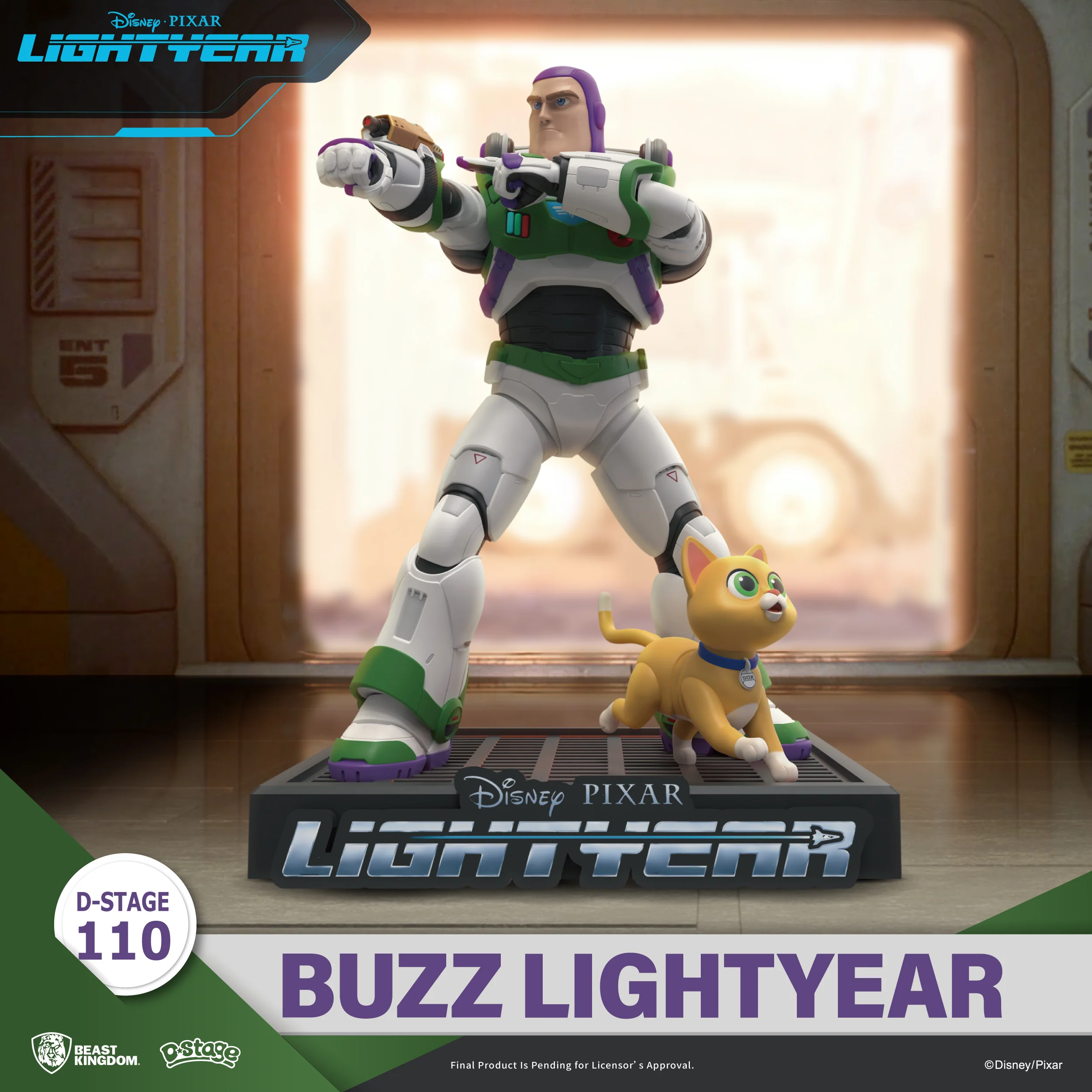 Beast Kingdom Toys Lightyear D-Stage PVC Diorama Buzz Lightyear 15 cm