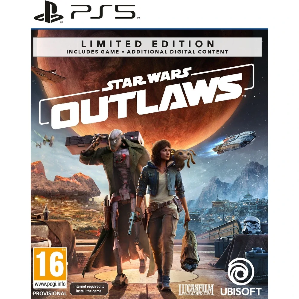 PS5 Star Wars Outlaws + Steelbook (bazar)