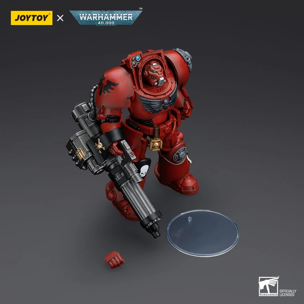 Akční figurka Warhammer The Horus Heresy Blood Angels Terminator Squad Terminator with Assault Cannon 14 cm