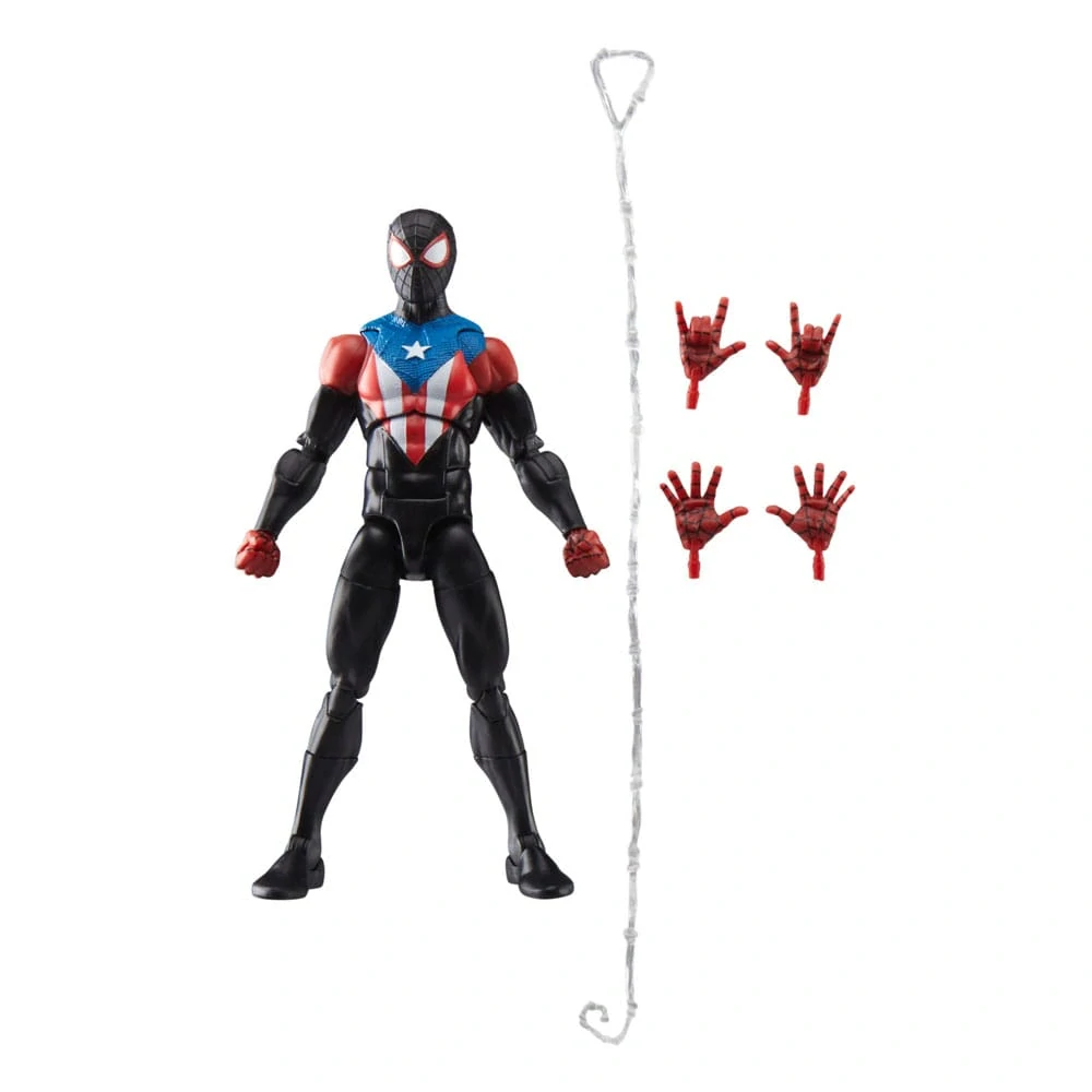 Spider-Man 2 – Miles Morales (Boricua Suit) – Marvel Legends Gamerverse 15 cm