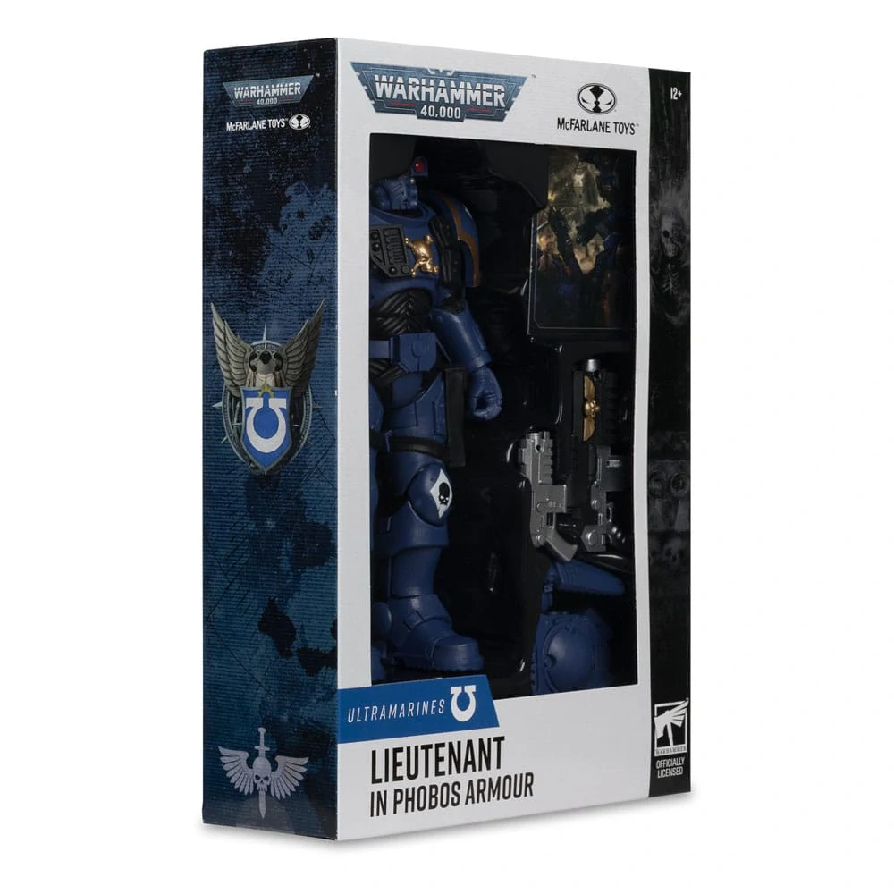 Figurka Warhammer 40k Lieutenant in Phobos Armour (Ultramarines) 18cm