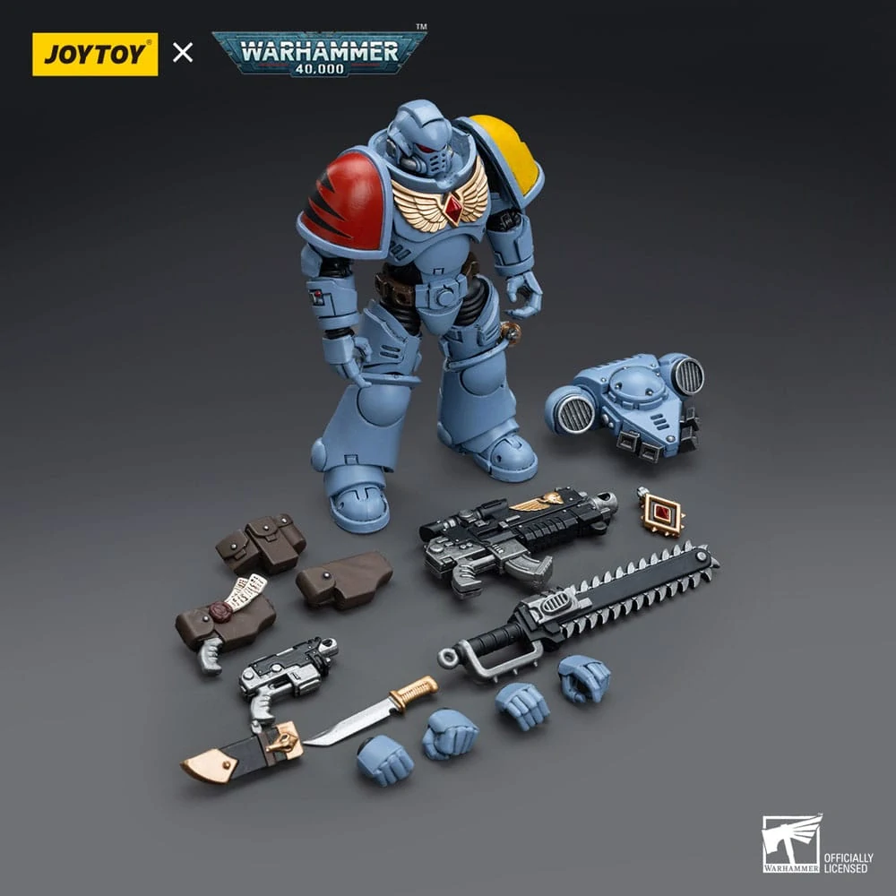 Warhammer 40,000 – Space Wolves Intercessors (JoyToy 1/18) 12 cm