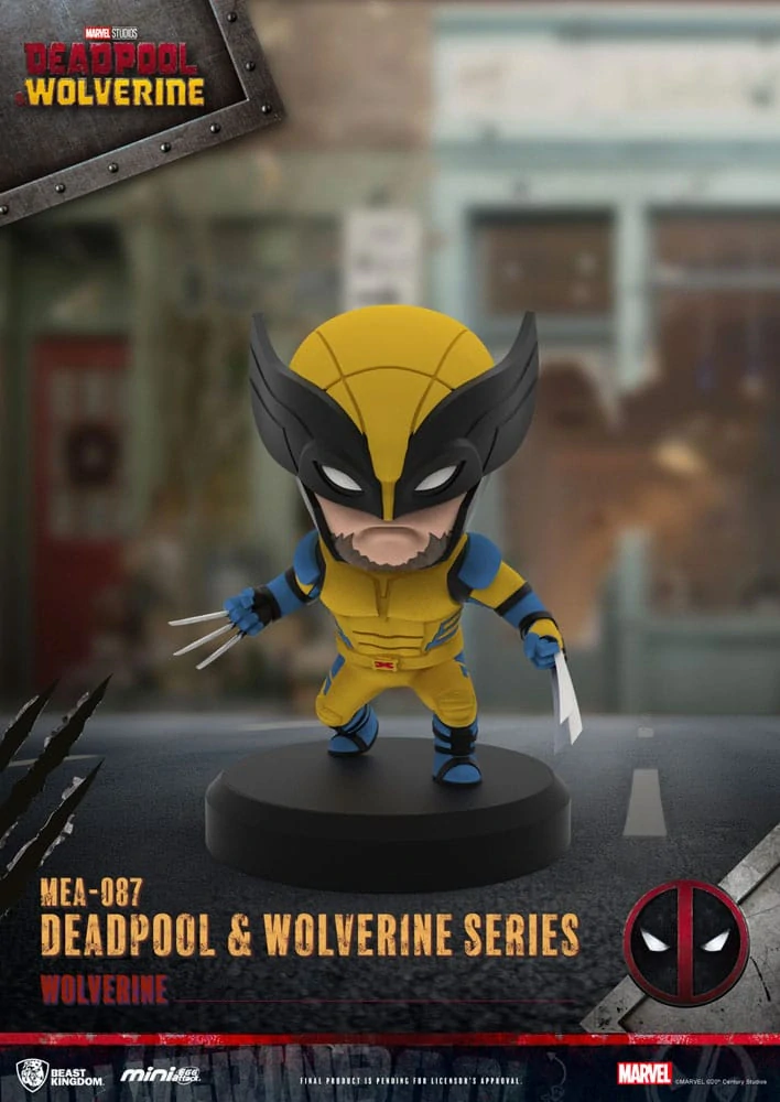 Deadpool 3 Deadpool & Wolverine Mini Egg Attack Figures (8 cm) – Blind Box