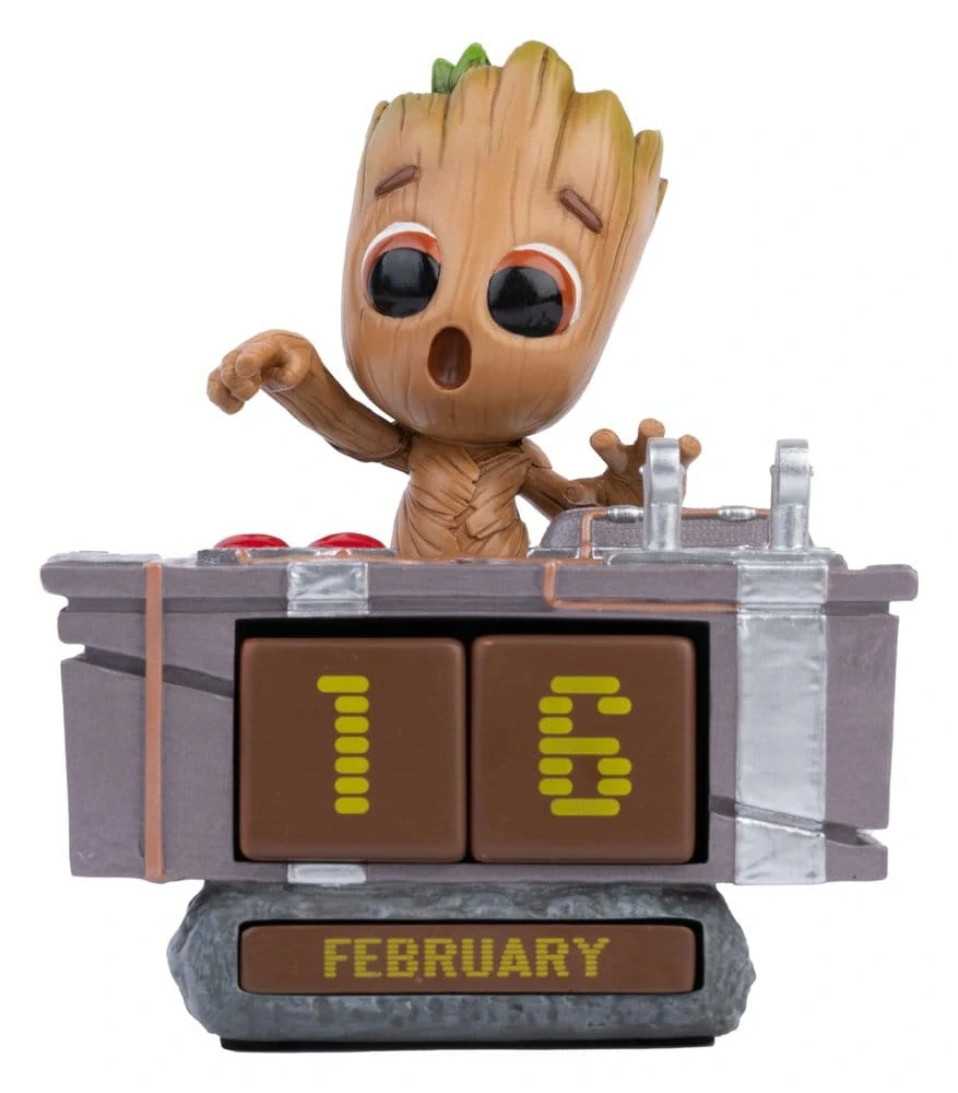 Marvel Groot 3D věčný kalendář 12 cm