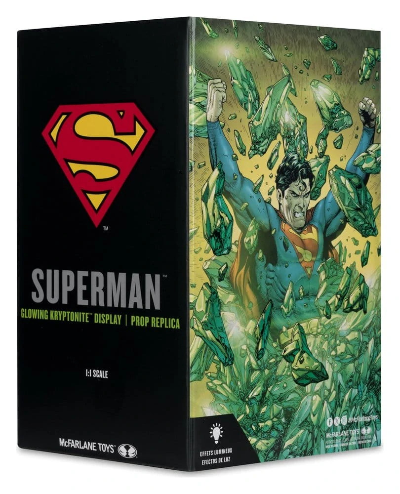 Superman Kryptonite replika Gold Label 18 cm