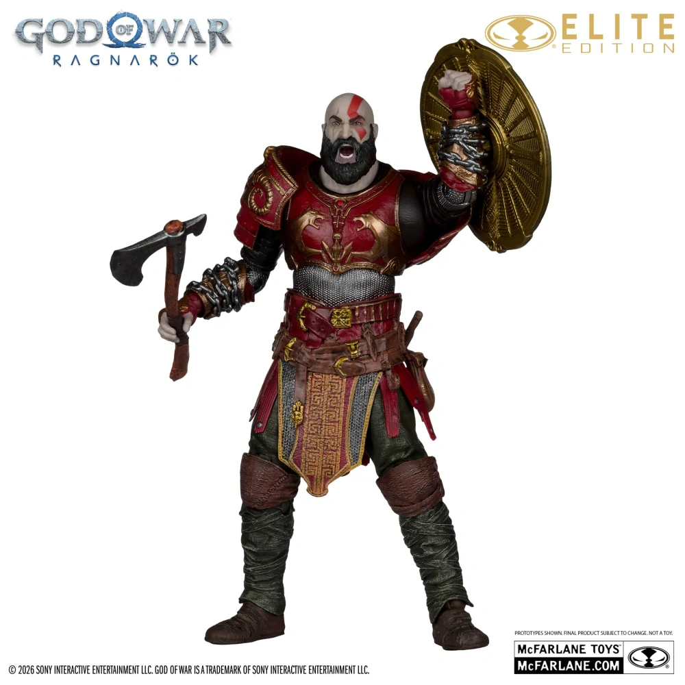 God of War Ragnarök Kratos McFarlane Elite Edition 18 cm (PRE-ORDER)