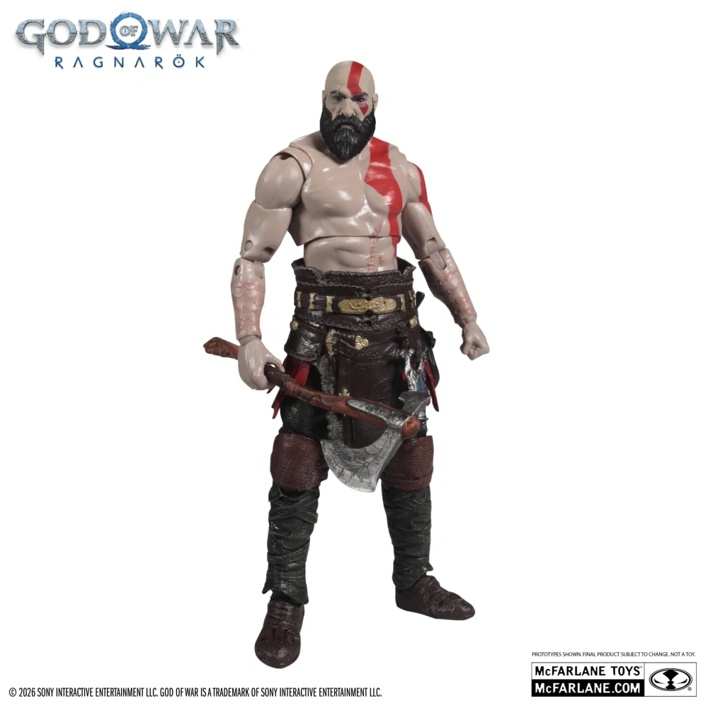 God of War Ragnarök Kratos figurka 18 cm (PRE-ORDER)