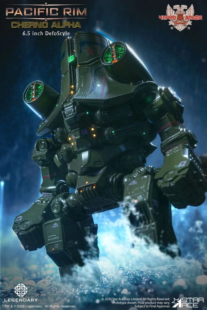Pacific Rim Cherno Alpha DefoStyle Figure DX 16,5 cm (Deluxe Version)