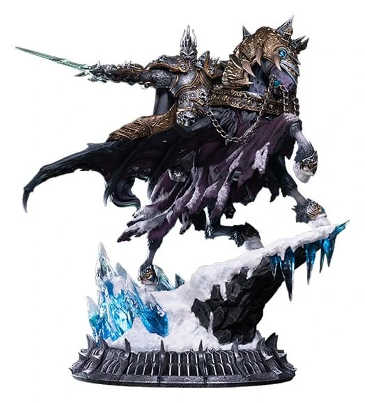 Warcraft Socha The Lich King & Invincible 36 cm