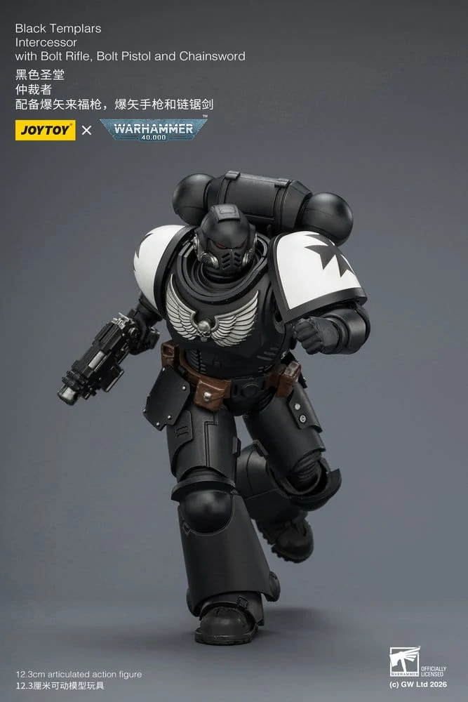 Warhammer 40,000 – Black Templars Intercessor 12 cm
