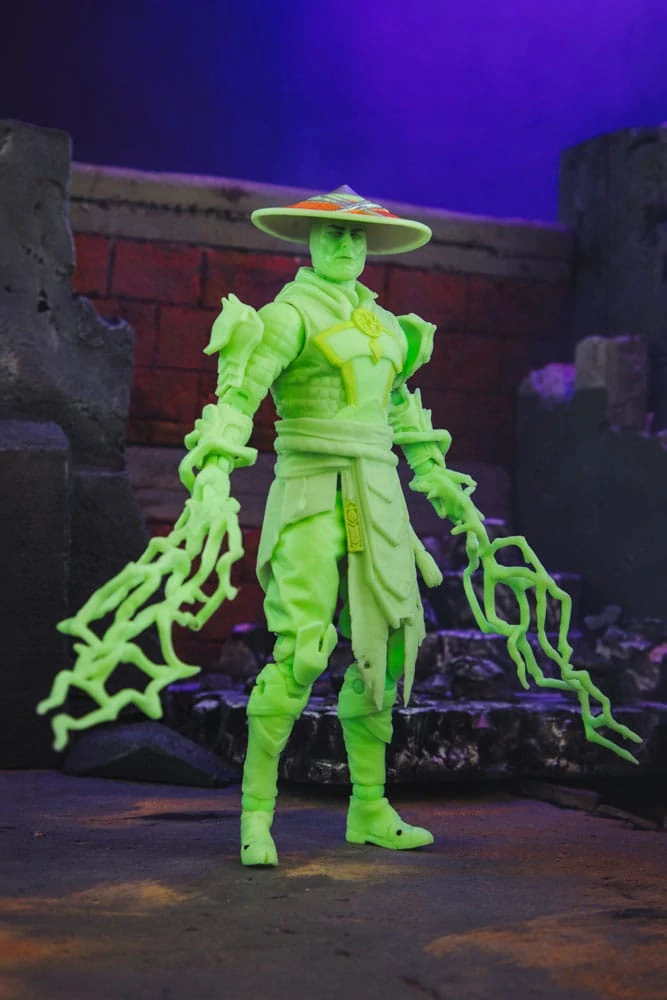 Mortal Kombat – Raiden Glow in the Dark Gold Label 18 cm
