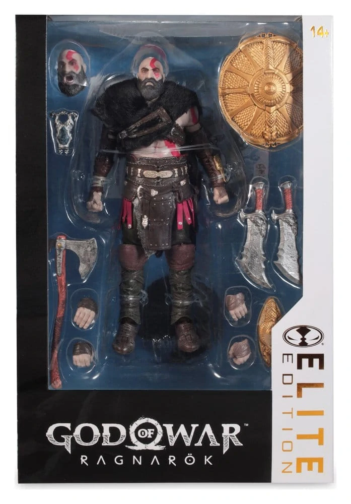 God of War Ragnarök – Kratos Elite Edition Deluxe 18 cm