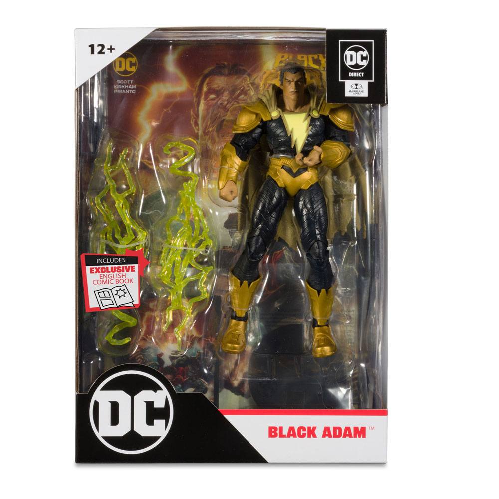 DC Multiverse Akční Figurka – Black Adam (Page Punchers), 18 cm