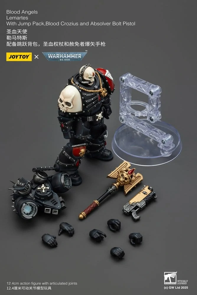 Warhammer 40,000 – Blood Angels Lemartes 12 cm