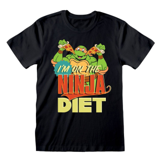 Tričko Želvy Ninja – Ninja Diet, Unisex S